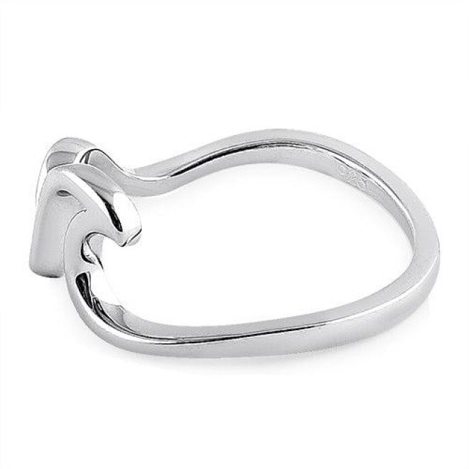 Sterling Silver Epic Waves Ring
