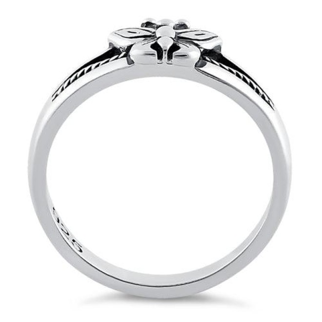 Sterling Silver Butterfly Ring