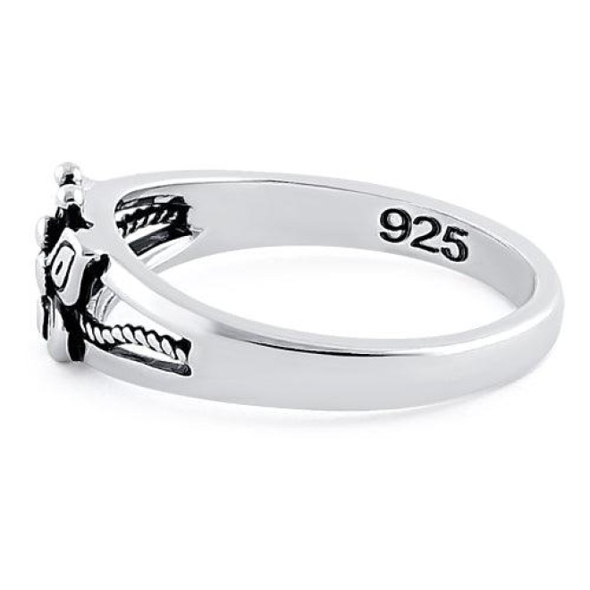Sterling Silver Butterfly Ring