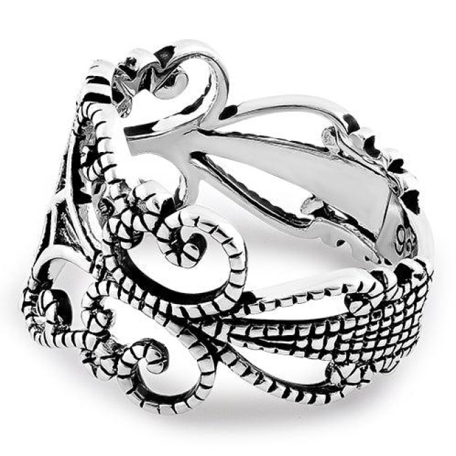 Sterling Silver Medieval Ring