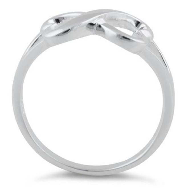 Sterling Silver Infinity Heart Ring