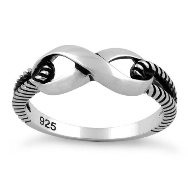Sterling Silver Infinity Ring