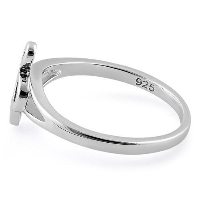 Sterling Silver Musical Note Ring