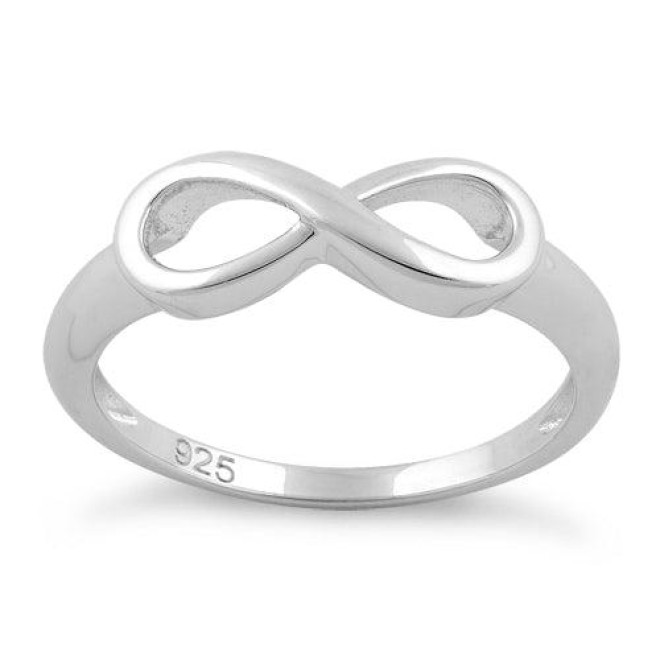 Sterling Silver Infinity Ring