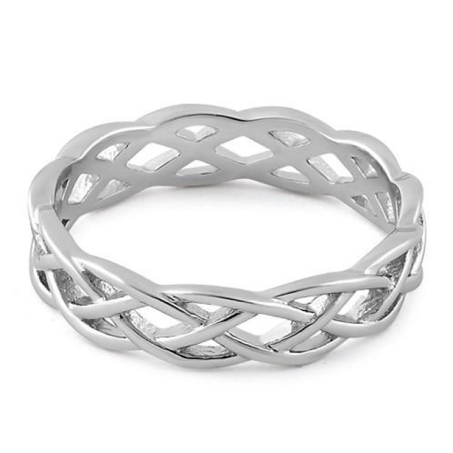 Sterling Silver Celtic Band Ring