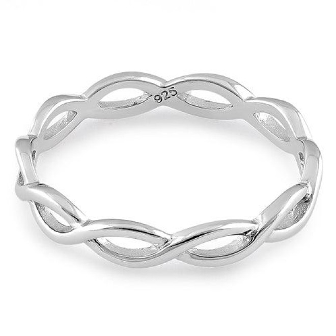 Sterling Silver Braided Ring