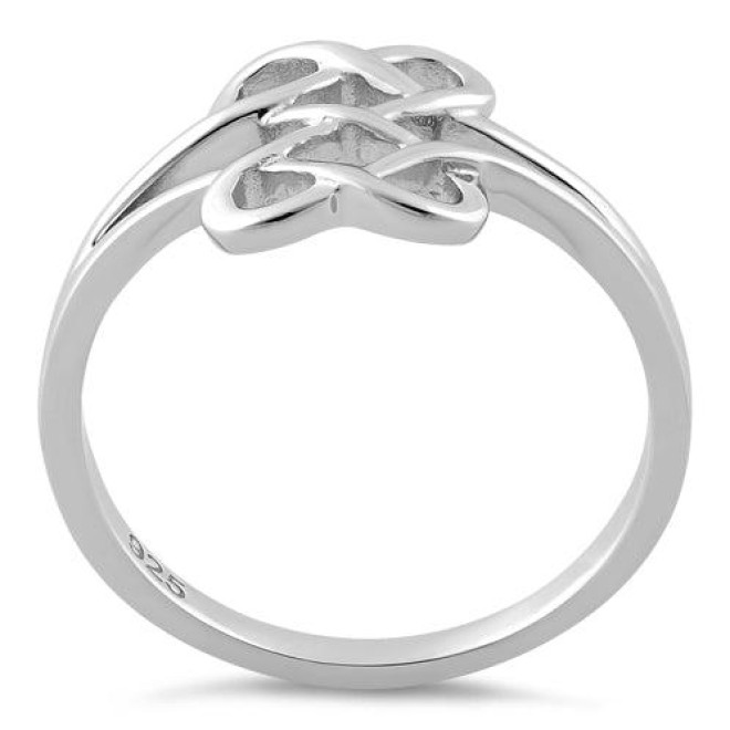 Sterling Silver Celtic Ladies Ring