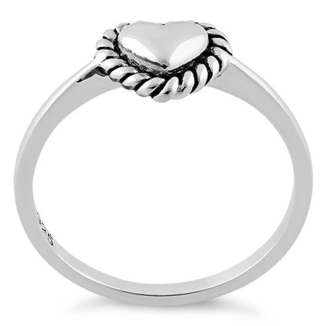 Sterling Silver Heart Ring