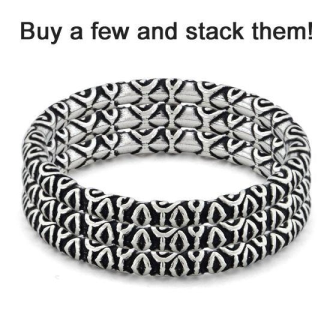 Sterling Silver Stackable Band Ring