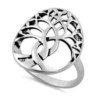 Sterling Silver Tree of Life Ring